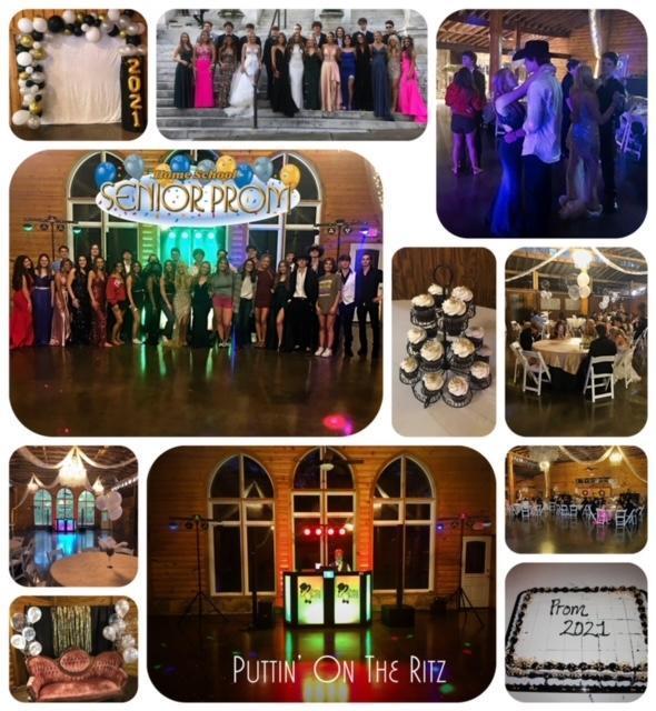Here's a collage from a recent high school prom event at Shadow Wood Manor right here in Moody, Alabama.  Puttin' on the Ritz provided DJ services.